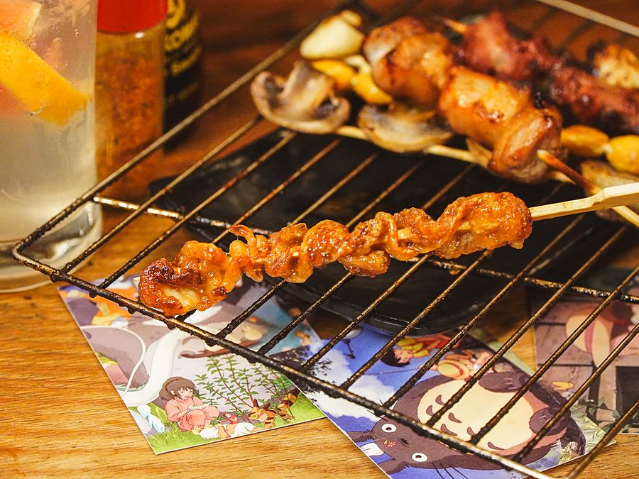 껍질 꼬치